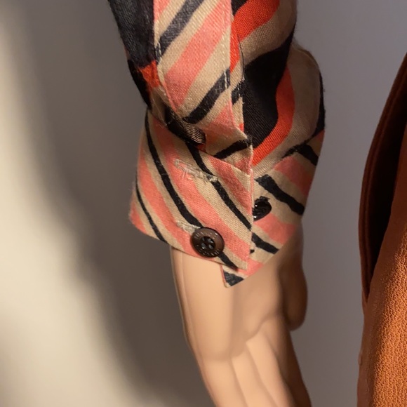 Thakoon Dress Tan Lambskin Leather skirt size 2-4 - Picture 6 of 10